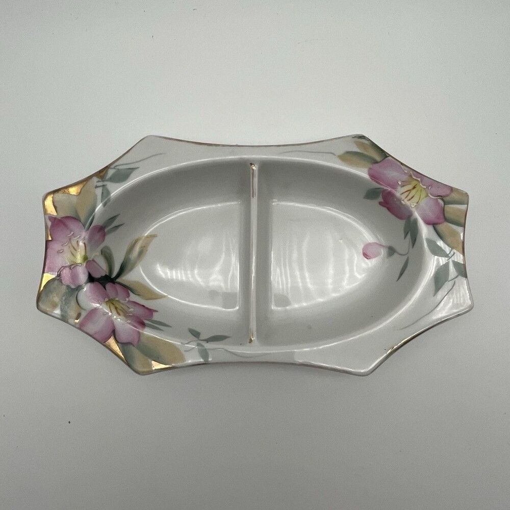 Noritake Porcelain Azalea Relish Dish, 19322